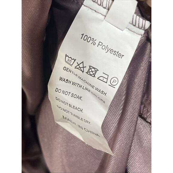 Velvet Mini Dress Large Purple Corset Square Neck Layered Ruffle Holiday Party - Picture 9 of 10